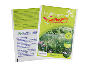 Sachet 82x110 mm | Sachet graines publicitaire 19