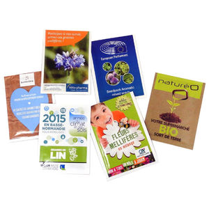 Sachet 82x110 mm | Sachet graines publicitaire 26