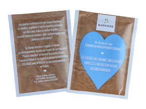 Sachet 82x110 mm | Sachet graines publicitaire 3