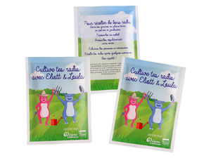 Sachet 82x110 mm | Sachet graines publicitaire 5