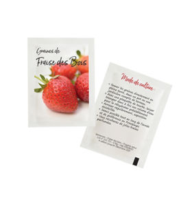 Sachet 60x80 mm | Sachet graines publicitaire 7