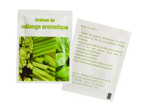 Sachet 60x80 mm | Sachet graines publicitaire 8