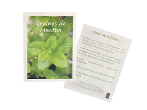 Sachet 60x80 mm | Sachet graines publicitaire 9