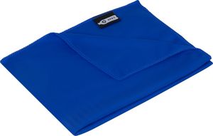 Serviette rPET Raquel | Serviette de sport publicitaire Bleu royal 3