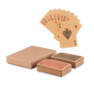 Set 2 jeux de cartes | Set jeux de cartes publicitaires