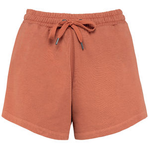 Short coton bio Terry F | Short publicitaire Washed Pomelo 2