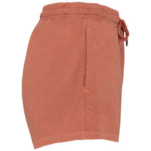 Short coton bio Terry F | Short publicitaire Washed Pomelo 4