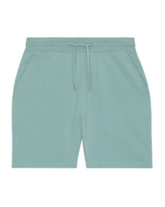 Short sport unisexe | Short de sport personnalisé Teal Monstera 1