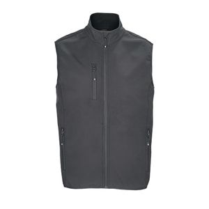 Softshell sans manche H | Softshell publicitaire Anthracite