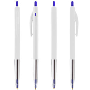 Stylo BIC® Publicitaire | M10® Clic | KelCom Blanc