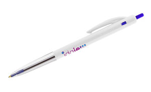 Stylo BIC® Publicitaire | M10® Clic | KelCom Blanc 3