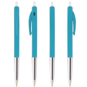 Stylo BIC® Publicitaire | M10® Clic | KelCom Bleu turquoise