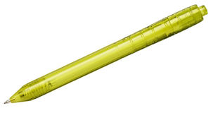 Stylo bille Vancouver | Stylo bille personnalisable Transparent Lime Green 1