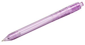 Stylo bille Vancouver | Stylo bille personnalisable Transparent Purple 1