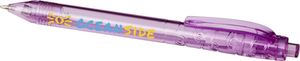 Stylo bille Vancouver | Stylo bille personnalisable Transparent Purple 3