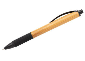 Stylo bambou fibre de paille | Stylo bille personnalisé Black 1