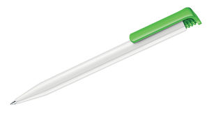 Stylo Super Hit éco | Stylo bille personnalisé Blanc Vert Clair 376