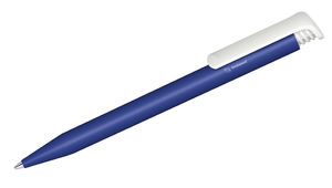 Stylo Super Hit Bio Matt | Stylo bille personnalisé Bleu Marine 288 Blanc