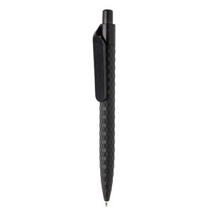 Stylo fibre de paille | Stylo bille publicitaire Black