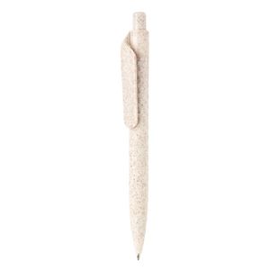 Stylo fibre de paille | Stylo bille publicitaire White