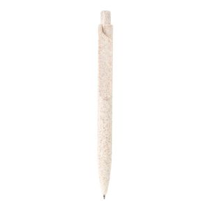 Stylo fibre de paille | Stylo bille publicitaire White 2