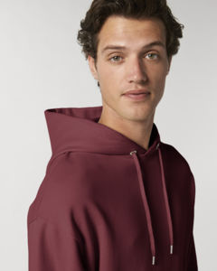 Sweat décontracté | Sweat à capuche personnalisé Burgundy 4