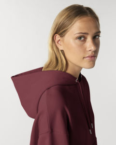 Sweat décontracté | Sweat à capuche personnalisé Burgundy 6