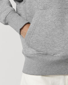 Sweat décontracté | Sweat à capuche personnalisé Heather Grey 7