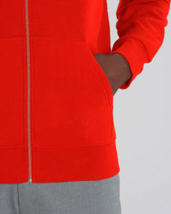 Sweat capuche molleton | Sweat à capuche personnalisé Bright red 3