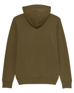 Sweat capuche molleton | Sweat à capuche personnalisé British Khaki