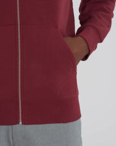 Sweat capuche molleton | Sweat à capuche personnalisé Burgundy 3