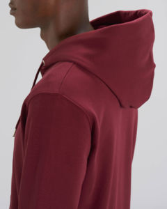 Sweat capuche molleton | Sweat à capuche personnalisé Burgundy 4