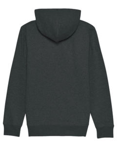 Sweat capuche molleton | Sweat à capuche personnalisé Dark Heather Grey