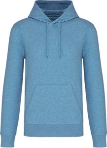 Sweat capuche éco H | Sweat à capuche publicitaire Cloudy blue heather