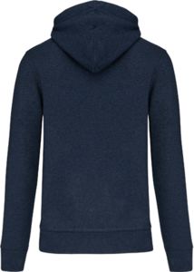 Sweat capuche éco H | Sweat à capuche publicitaire French navy heather 1