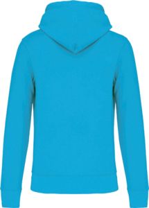 Sweat capuche éco H | Sweat à capuche publicitaire Sea turquoise 1