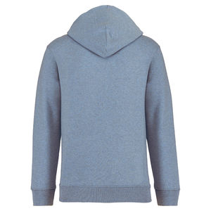 Sweat capuche écolo | Sweat à capuche publicitaire Cool Blue Heather 2