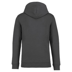 Sweat capuche écolo | Sweat à capuche publicitaire Iron Grey 2