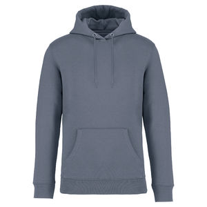 Sweat capuche écolo | Sweat à capuche publicitaire Mineral Grey 3