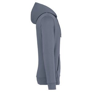 Sweat capuche écolo | Sweat à capuche publicitaire Mineral Grey 4