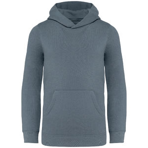 Sweat capuche enfant | Sweat à capuche publicitaire Mineral Grey 2