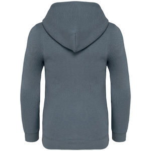 Sweat capuche enfant | Sweat à capuche publicitaire Mineral Grey 3