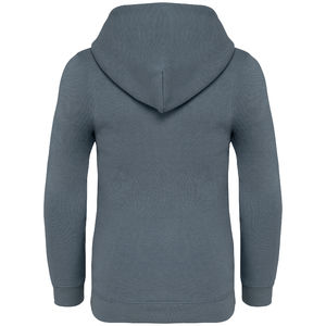 Sweat capuche enfant | Sweat à capuche publicitaire Mineral Grey 3