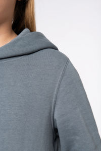 Sweat capuche enfant | Sweat à capuche publicitaire Mineral Grey 5