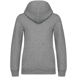 Sweat capuche enfant | Sweat à capuche publicitaire Moon grey heather 3