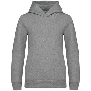 Sweat capuche enfant | Sweat à capuche publicitaire Moon grey heather 4