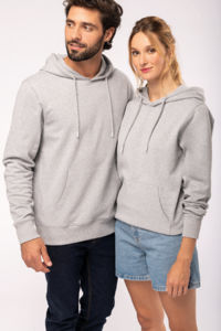 Sweat capuche recyclé | Sweat à capuche publicitaire Recycled Anthracite 2