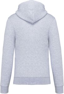 Sweat zippé capuche H | Sweat à capuche publicitaire Oxford Grey 1