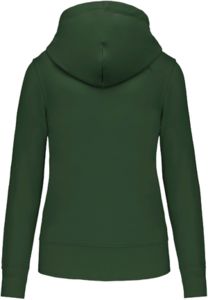 Sweat zippé capuche F | Sweat à capuche publicitaire Forest Green 1