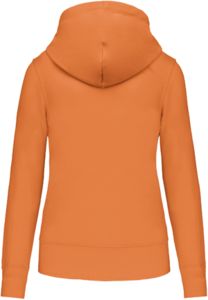 Sweat zippé capuche F | Sweat à capuche publicitaire Light orange 1